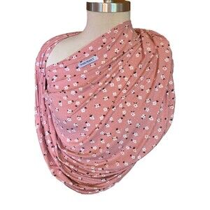 Posh Peanut Pink Privacy Cover For Nursing/Car Seat/Stroller Bamboo Soft Viscose